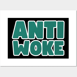 Anti Woke Posters and Art